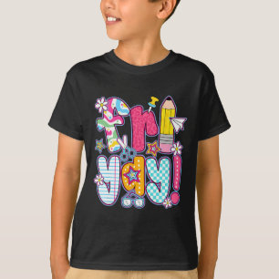 Fri-yay Happy Friday Weekend Teacher Student Back  T-Shirt