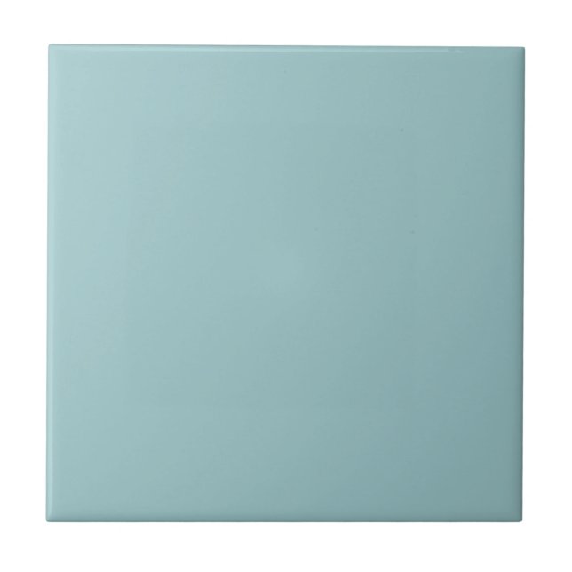 Fria Aqua Blue Square Kitchen and Bathroom  Tile (Front)