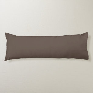 Friar Grey,Fuscous Grey,Granite, Body Pillow