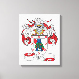Frias Family Crest Canvas Print