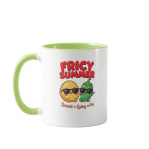 Fricy Summer 2026 Mug - Cute Mango Jalapeño Kawaii