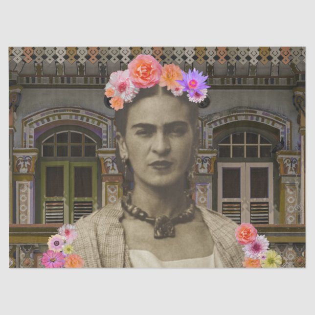 Frida Decoupage Tissue Paper (Front)
