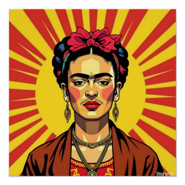 Frida Kahlo-3 Poster (Front)