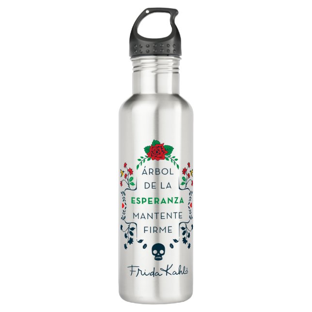 Frida Kahlo | Árbol De La Esperanza 710 Ml Water Bottle (Front)