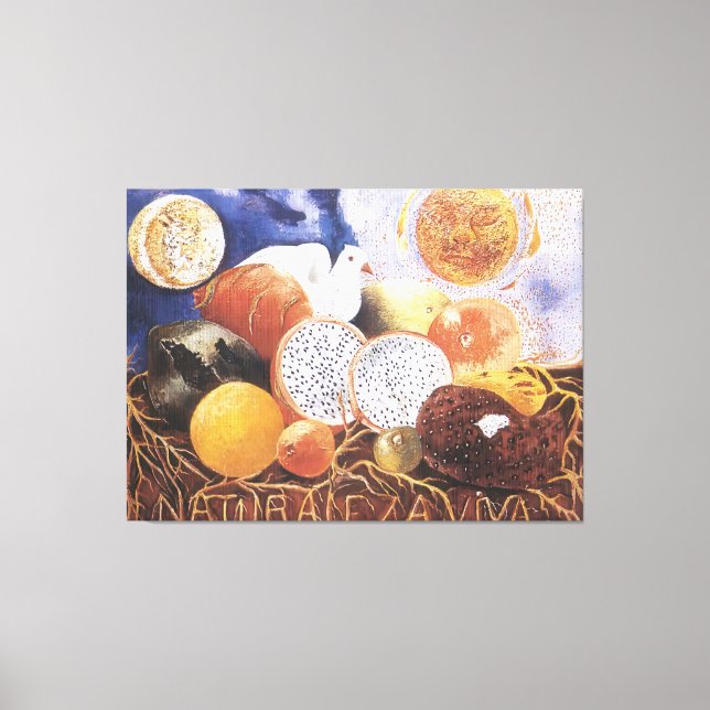Frida Kahlo art Canvas Print (Front)