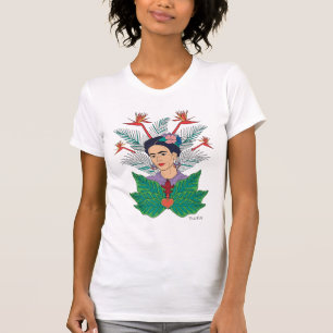 Frida Kahlo Birds of Paradise Floral Graphic T-Shirt