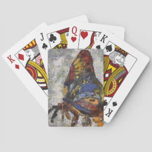 Frida Kahlo Butterfly Monet Inspired Playing Cards