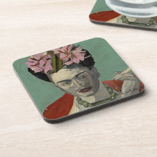 Frida Kahlo by Garcia Villegas Coaster