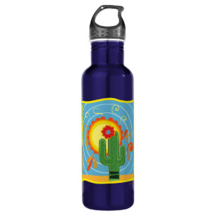 Frida Kahlo Cactus Graphic 710 Ml Water Bottle