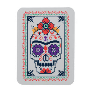 Frida Kahlo   Calavera Magnet