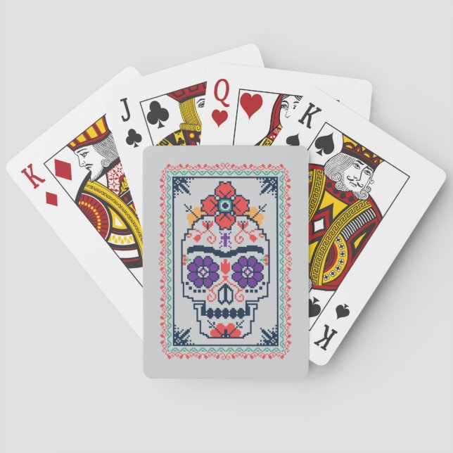 Frida Kahlo | Calavera Playing Cards (Back)