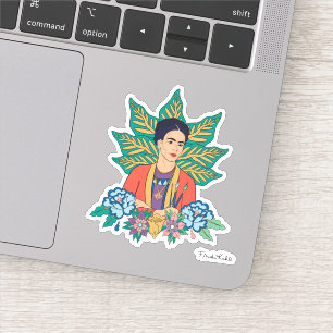 Frida Kahlo Colourful Floral Graphic