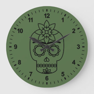 Frida Kahlo   Coyoacán Large Clock