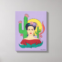 Frida Kahlo Desert Graphic