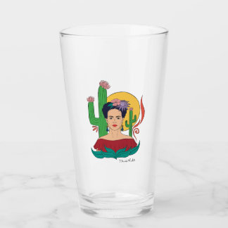 Frida Kahlo Desert Graphic Glass