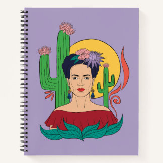 Frida Kahlo Desert Graphic Notebook