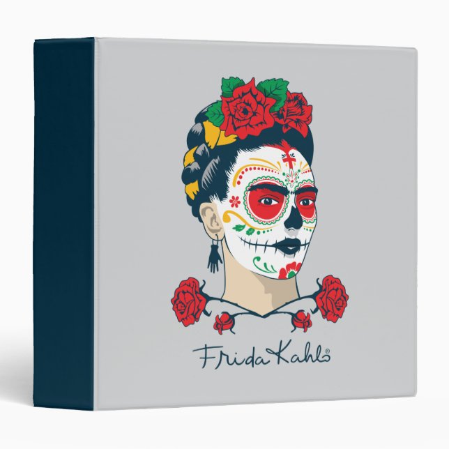 Frida Kahlo | El Día de los Muertos Binder (Front/Spine)