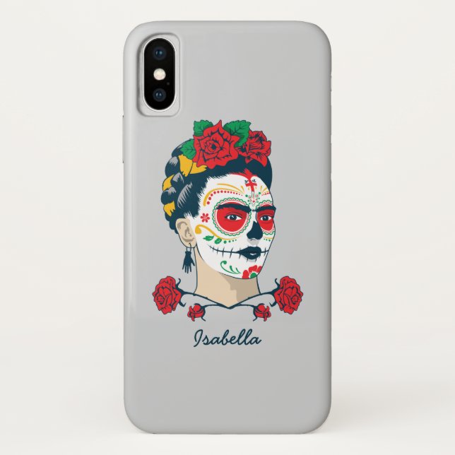 Frida Kahlo | El Día de los Muertos Case-Mate iPhone Case (Back)