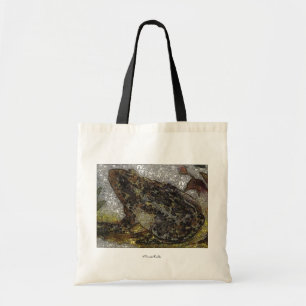 Frida Kahlo FK-Style Frog Painting Tote Bag