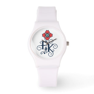 Frida Kahlo Floral Tribute Watch