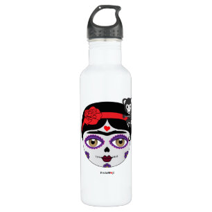 Frida Kahlo FridaMoji - Day of the Dead 710 Ml Water Bottle