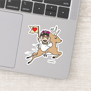 Frida Kahlo   FridaMoji - Reindeer