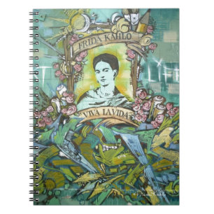 Frida Kahlo Graffiti Notebook