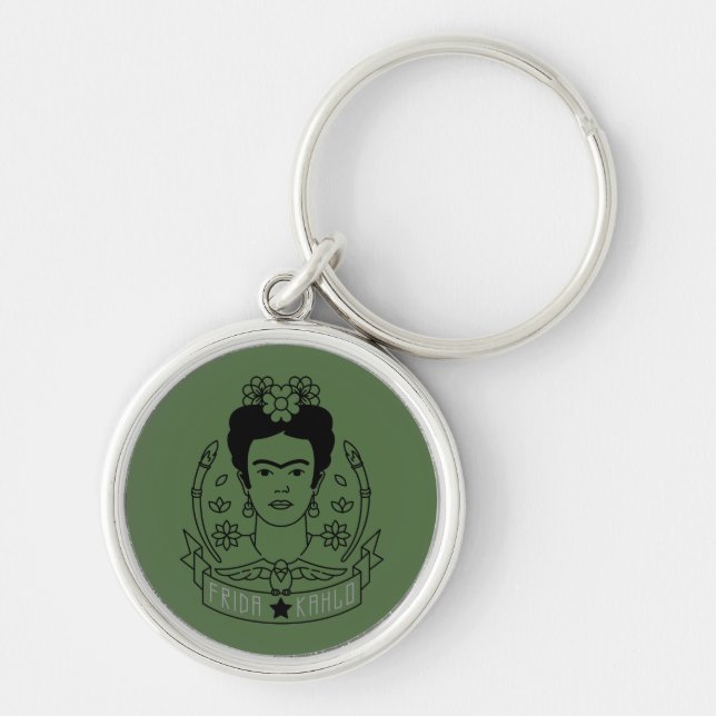 Frida Kahlo | Heroína Keychain (Front)