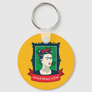 Frida Kahlo   Inspiración Keychain