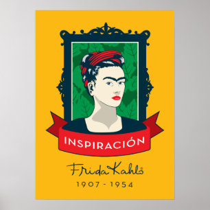 Frida Kahlo   Inspiración Poster
