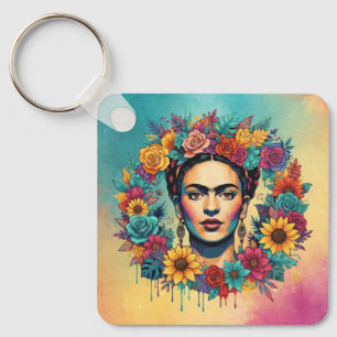 Frida Kahlo Keychain