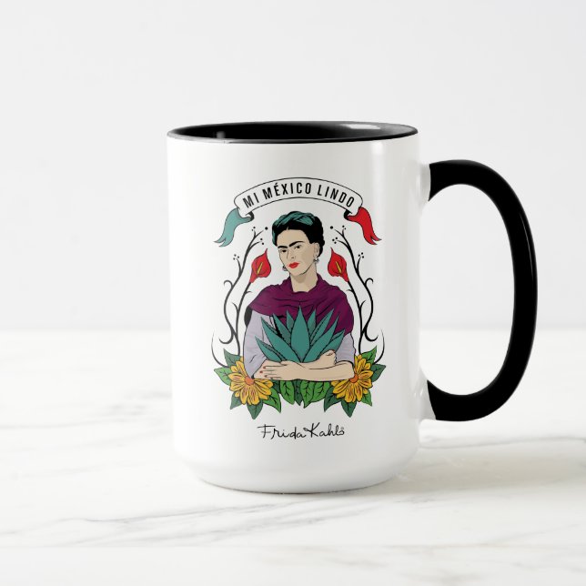 Frida Kahlo | Mi Mexico Lindo Mug (Right)