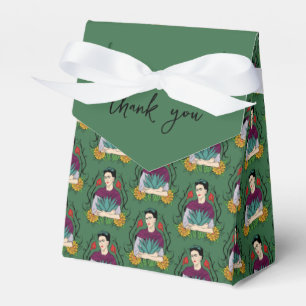 Frida Kahlo Mi Mexico Lindo Pattern Favor Box