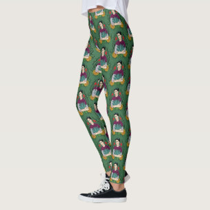 Frida Kahlo Mi Mexico Lindo Pattern Leggings