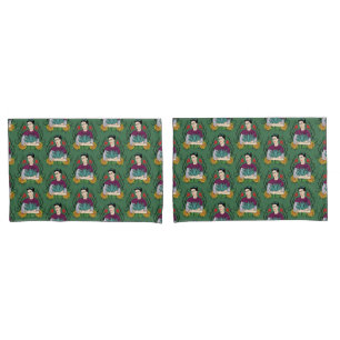 Frida Kahlo Mi Mexico Lindo Pattern Pillowcase