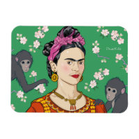 Frida Kahlo Monkey Graphic