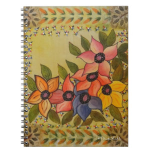 Frida Kahlo Painted Flores Notebook
