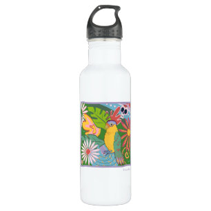 Frida Kahlo Parrot Graphic 710 Ml Water Bottle