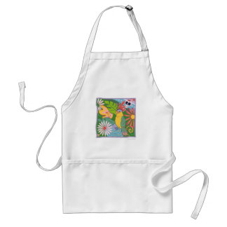Frida Kahlo Parrot Graphic Standard Apron