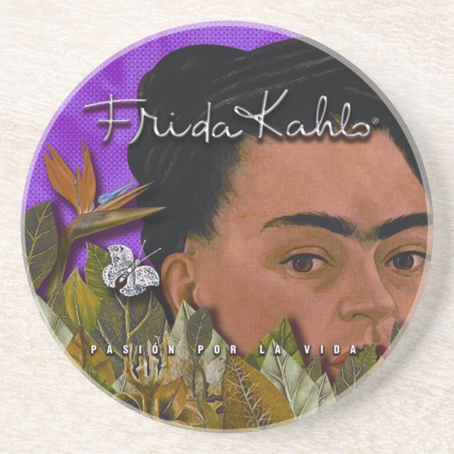 Frida Kahlo Pasion Por La Vida Coaster (Front)