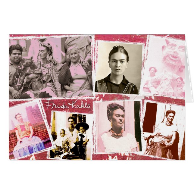Frida Kahlo Photo Montage (Front Horizontal)
