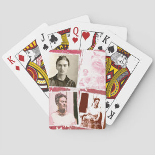Frida Kahlo Photo Montage Playing Cards