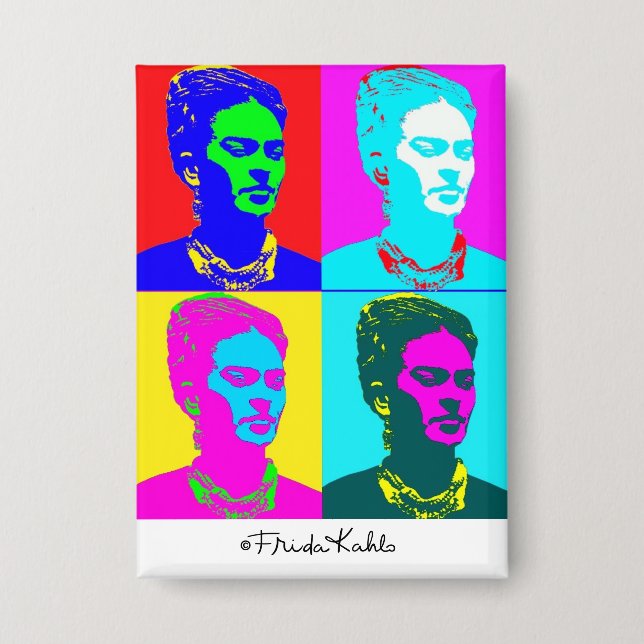 Frida Kahlo Pop Art Portrait (Front)