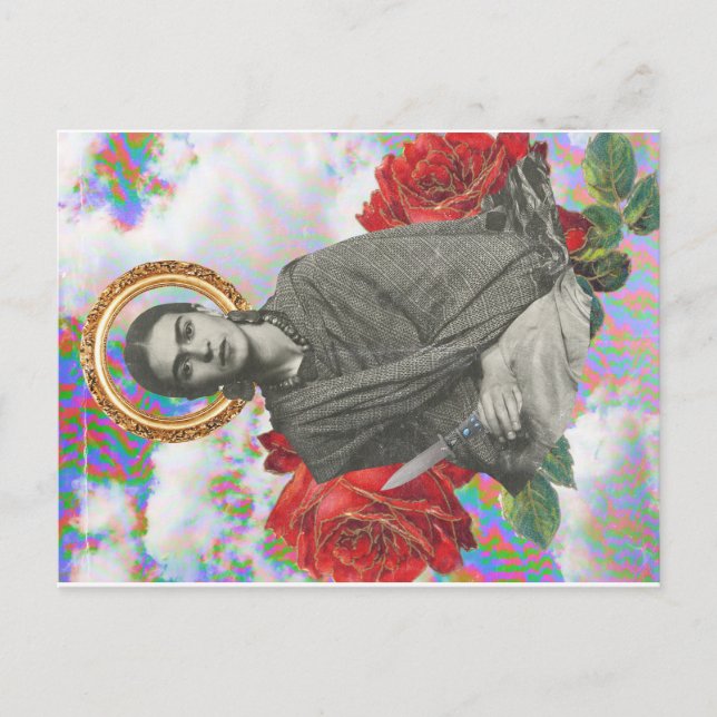 Frida Kahlo POP Postcard (Front)