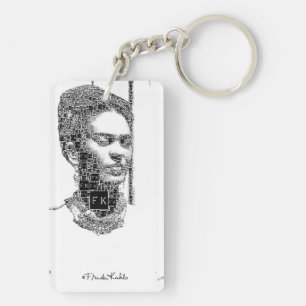 Frida Kahlo Portrait noir et blanc