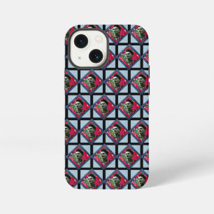 Frida Kahlo Retro Pink Denim iPhone 13 Mini Case