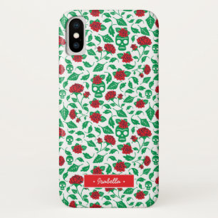 Frida Kahlo   Skulls & Roses iPhone X Case
