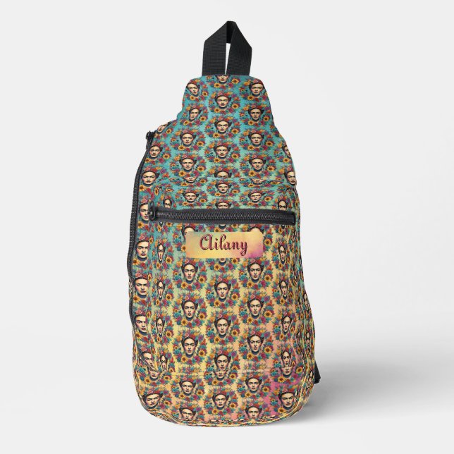 Frida Kahlo Sling Bag (Front)