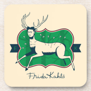 Frida Kahlo   The Wounded Deer Coaster