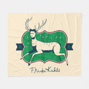 Frida Kahlo   The Wounded Deer Fleece Blanket
